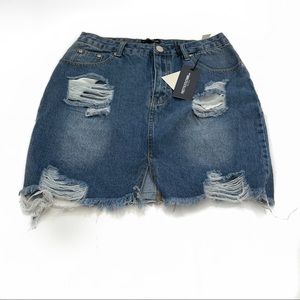 Denim skirt